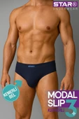 Star 109 Erkek 3'lü Modal Slip thumbnail 1
