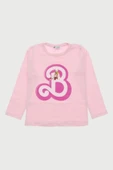 Kız Çocuk Bluz Barbie Baskılı thumbnail 2