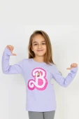 Kız Çocuk Bluz Barbie Baskılı thumbnail 7