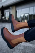 Erkek Taba Yandan Elastik Bantlı Bot - 223 - CST Alaska thumbnail 3