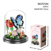 Asya Oyuncak Fanuslu Çiçek Bricks C7725-P2344 thumbnail 2