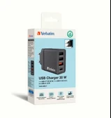 Verbatim USB 30W Şarj Aleti (Siyah) thumbnail 1