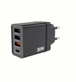 Verbatim USB 30W Şarj Aleti (Siyah) thumbnail 4