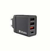 Verbatim USB 30W Şarj Aleti (Siyah) thumbnail 2