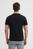 Cazador Basic Süprem Erkek T-shirt  46230 Siyah thumbnail 3