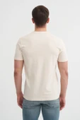 Cazador Basic Süprem Erkek T-shirt  46230 Bej thumbnail 3