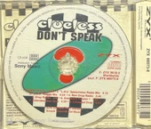Clueless Don't Speak Club Version Maxi Single CD thumbnail 2
