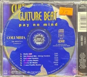 Culture Beat Pay No Mind Maxi Single CD thumbnail 2