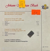 J.S. Bach Concerto No.5 CD thumbnail 2