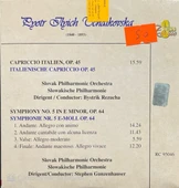 Tchaikovsky Capriccio Italien Op.45 CD thumbnail 2