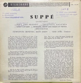 Suppe Overtures LP Plak thumbnail 2