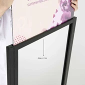 Eko Poster Pano Çift Katlı B2 Siyah thumbnail 6