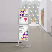 Eko Poster Pano Çift Katlı B2 Gri thumbnail 3