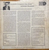 101 Strings A World Of Romance LP Plak thumbnail 2