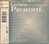 Luciano Pavarotti Nessun Dorma Vol.2 CD thumbnail 2