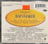 John Grisham's The Rainmaker Soundtrack CD thumbnail 2