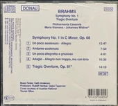 Brahms Symphony No.1 CD thumbnail 2