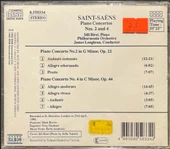 Saint-Saens Piano Concertos Classic CD thumbnail 2