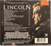 Daniel Day-Lewis Lincoln Soundtrack CD thumbnail 2