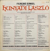 Ferenc Erkel Hunyadi Laszlo LP Plak thumbnail 2