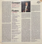 Arthur Honegger Une Cantate De Noel LP Plak thumbnail 2