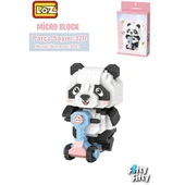 LZ8801 PANDA SCOOTER BLOCK OYUNCAK 320 PARÇA thumbnail 3