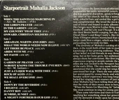 Mahalia Jackson Starportrait DoubleLP Plak thumbnail 3