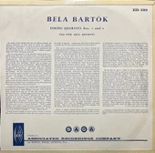 Bela Bartok, The Fine Arts Quartet – String Quartets Nos. 1 And 2 Classic LP Plak thumbnail 2