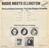 Count Basie And Duke Ellington Meets LP Plak thumbnail 2