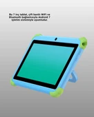7 İnç Android Tablet WiFi Bluetooth ve Çift Kamera Destekli thumbnail 2