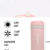 Igloo Squid Termos 600ml-PEMBE - 2 thumbnail 6