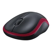 Logitech M185 Kablosuz Kırmızı Mouse thumbnail 2