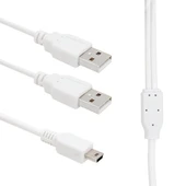Powermaster USB 2 A Erkek-Mini USB 5 Pin 1 Metre Kablo thumbnail 1
