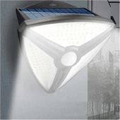 Powermaster MX-1219B 150 Cob Ledli Sensörlü 3 Modlu Solar Duvar Lambası thumbnail 5