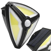 Powermaster MX-1219B 150 Cob Ledli Sensörlü 3 Modlu Solar Duvar Lambası thumbnail 1