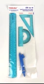 ELASTİK ÇİZİM TAKIMI 30 CM PERGELLİ thumbnail 4