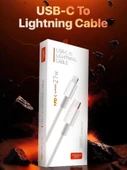 Powerway PD27 27W Type-C To Lightning Şarj Kablosu thumbnail 1