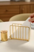 Gold Kafes Metal Peçetelik thumbnail 2