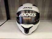 AXXIS KASK PANTHER SV SOLID A0 PARLAK BEYAZ thumbnail 4