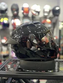 AXXIS KASK FENIX SOLID A1 PARLAK SIYAH thumbnail 2