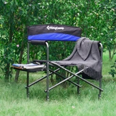 KingCamp Ash Comfort Katlanır Kamp Sandalyesi Blue thumbnail 8