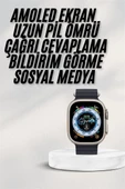 2025 Yeni Model Akıllı Saat Android Ve İos Uyumlu Çağrı Cevaplama thumbnail 1