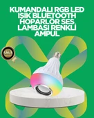 Bluetooth Hoparlörlü Led Ampul – 12W Tasarruflu thumbnail 1