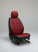 Monza Kırmızı Serisi Nissan Navara Koltuk Kılıfı TAM SET thumbnail 2