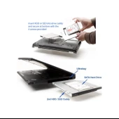 12.7Mm Caddy Ssd Sata Harddisk Kutu Notebook Hdd Kızak thumbnail 5