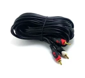 2Rca 3.5Mm 5 Metre Stereo Kablo Gold thumbnail 2