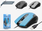 Hadron HR5678 Kablolu Optik Mouse Mavi thumbnail 2