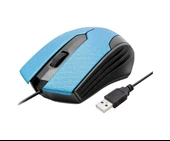 Hadron HR5678 Kablolu Optik Mouse Mavi - Siyah thumbnail 1