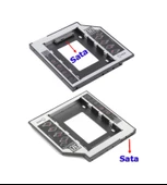 9.5Mm Caddy Ssd Sata Harddisk Kutu Notebook Hdd Kızak thumbnail 6