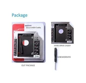 9.5Mm Slim Kızak Caddy Hdd Ssd Yuvası thumbnail 2